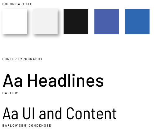 Remonting Color Palette and Typography