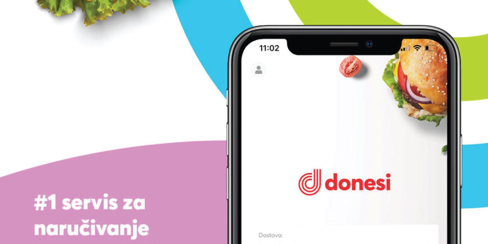 Adventus home portfolio overlay Donesi app